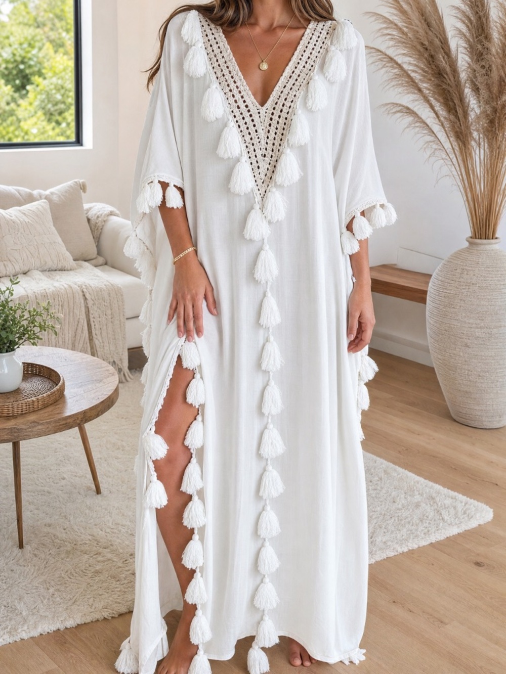 Pom Pom Caftan